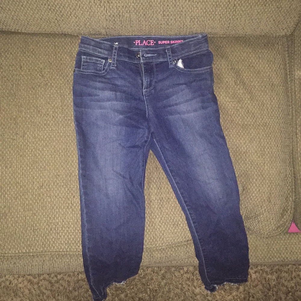 dark wash skinny jeans